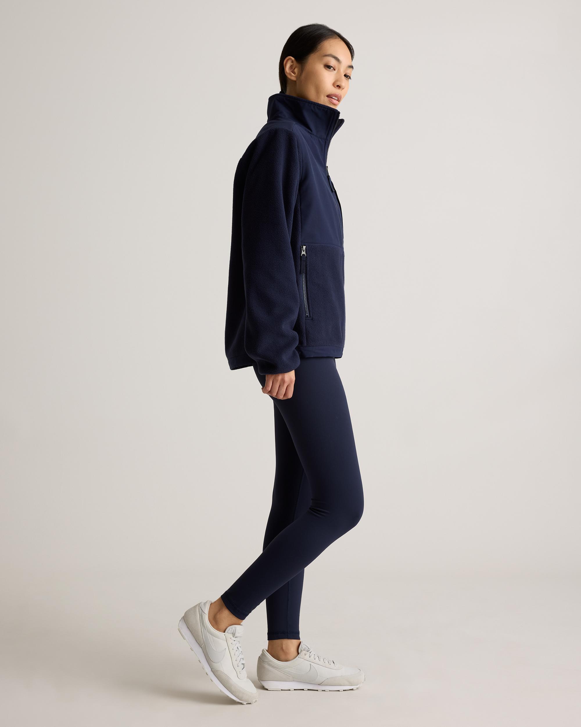 Quince | Women's Polar Fleece Full-Zip Jacket Recycled Polyester Product Image