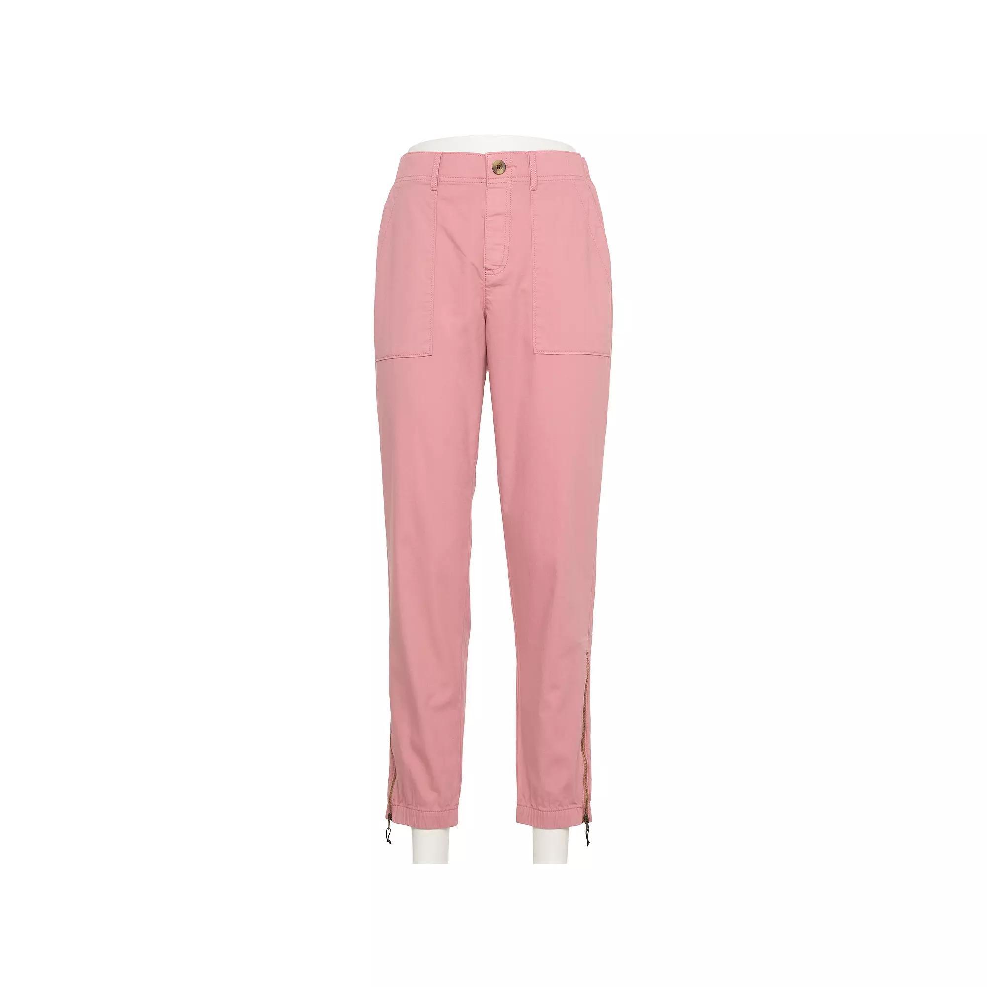 Women's Sonoma Goods For Life® Adaptive Utility Joggers, Size: Small, Desert Pink Product Image