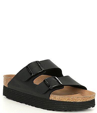 Birkenstock Womens Arizona Platform - Shoes White/White Product Image