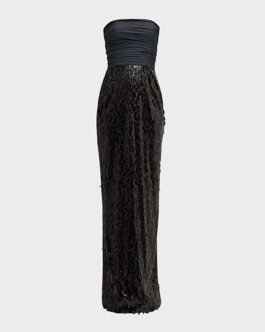 Strapless Sequin Gown Product Image