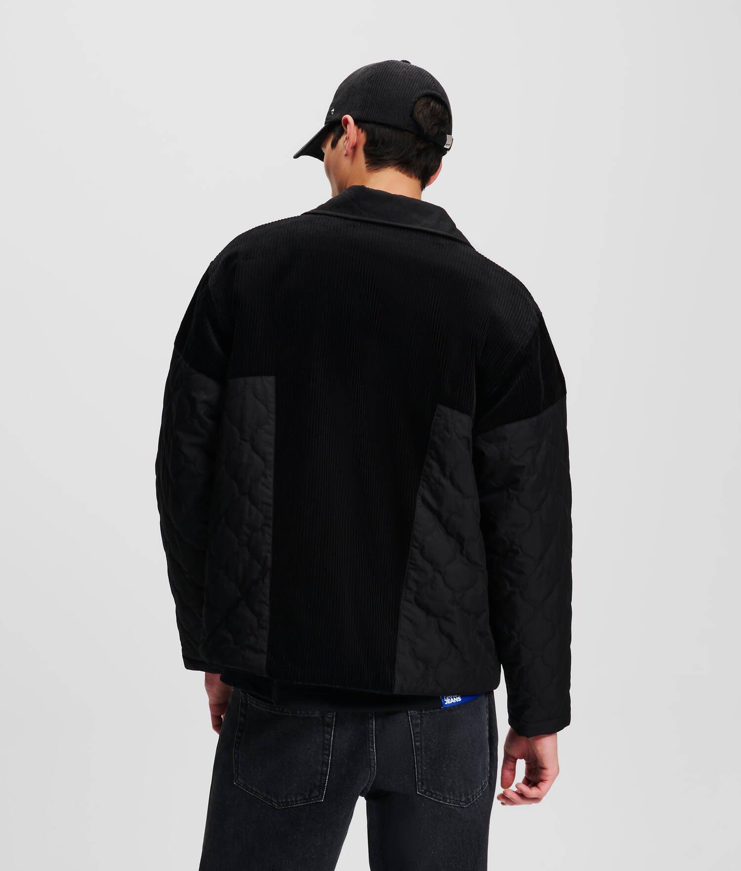 KLJ FABRIC MIX JACKET Product Image