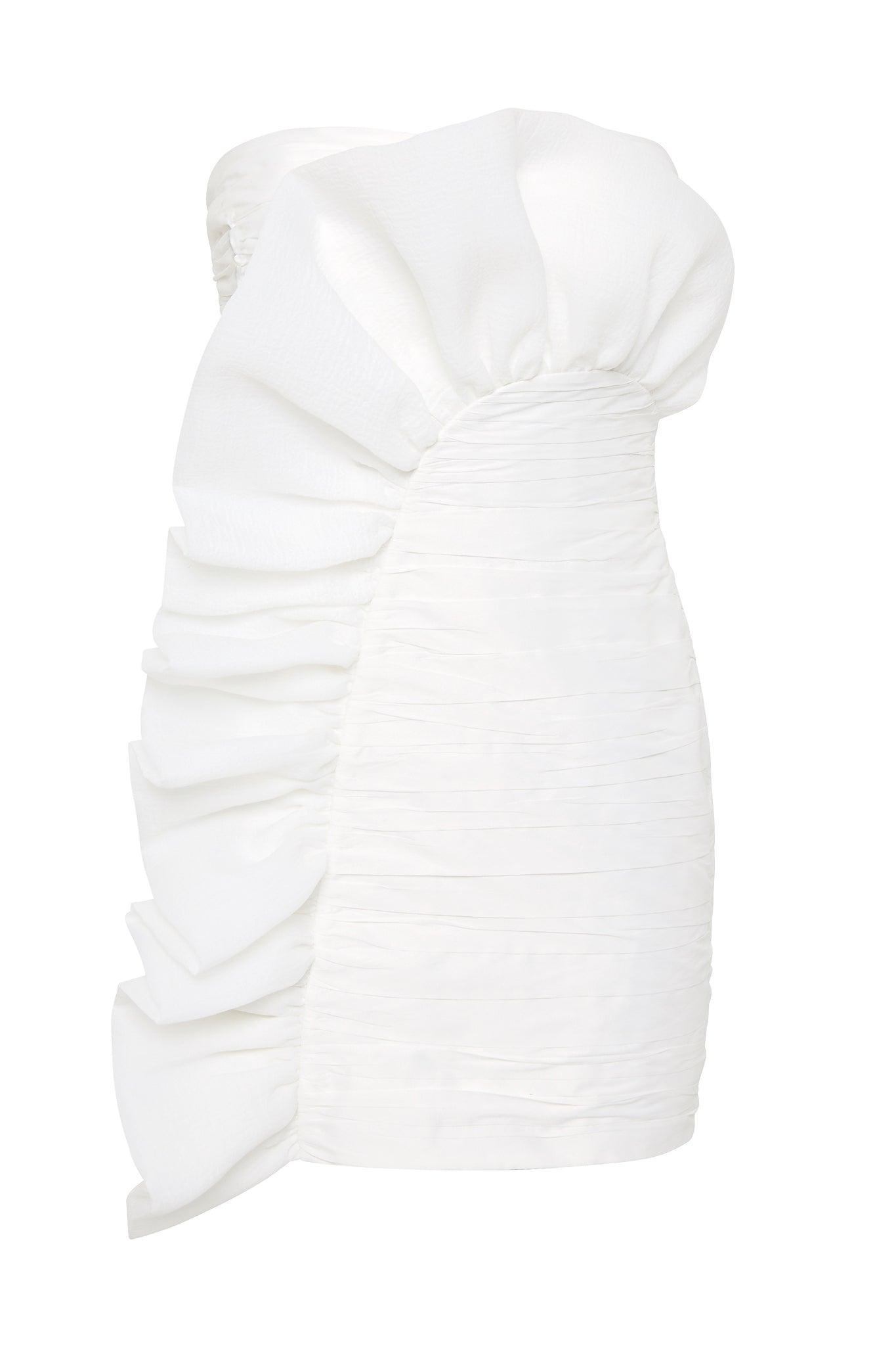 Telma Ruffle Mini Micro Dress Product Image