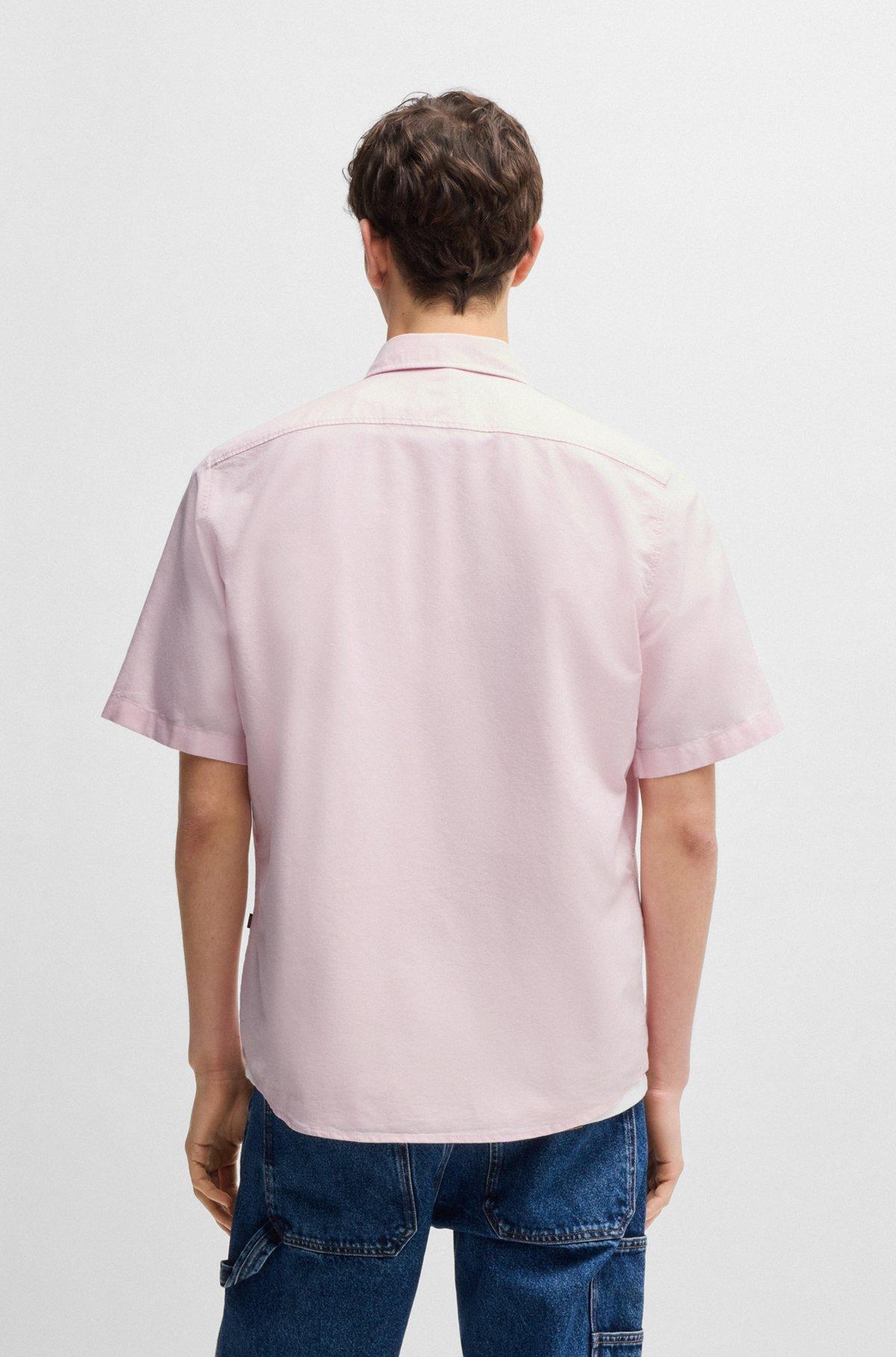 Regular-fit shirt in Oxford cotton Product Image
