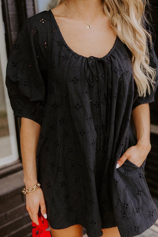 Central Park Stroll Eyelet Romper Product Image