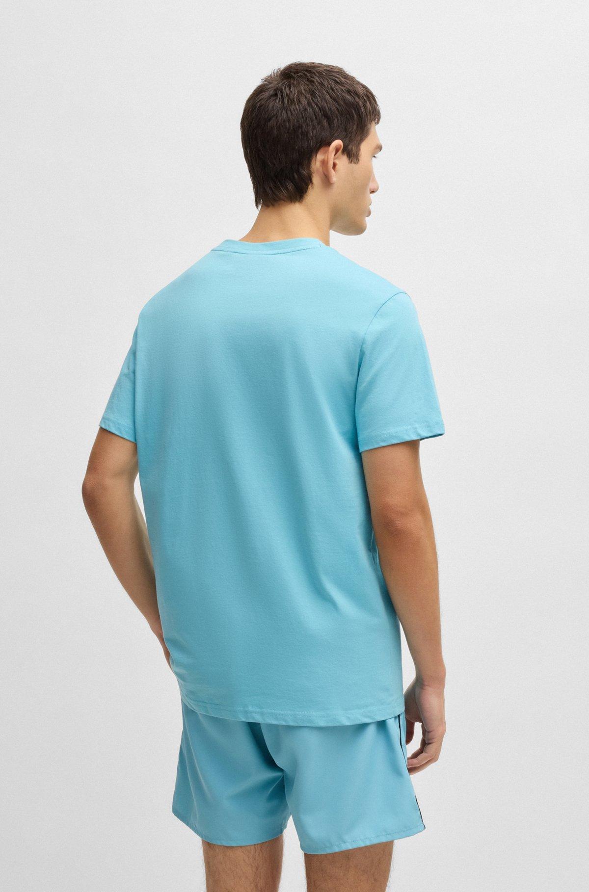 Cotton-jersey T-shirt with SPF 50+ UV protection Product Image