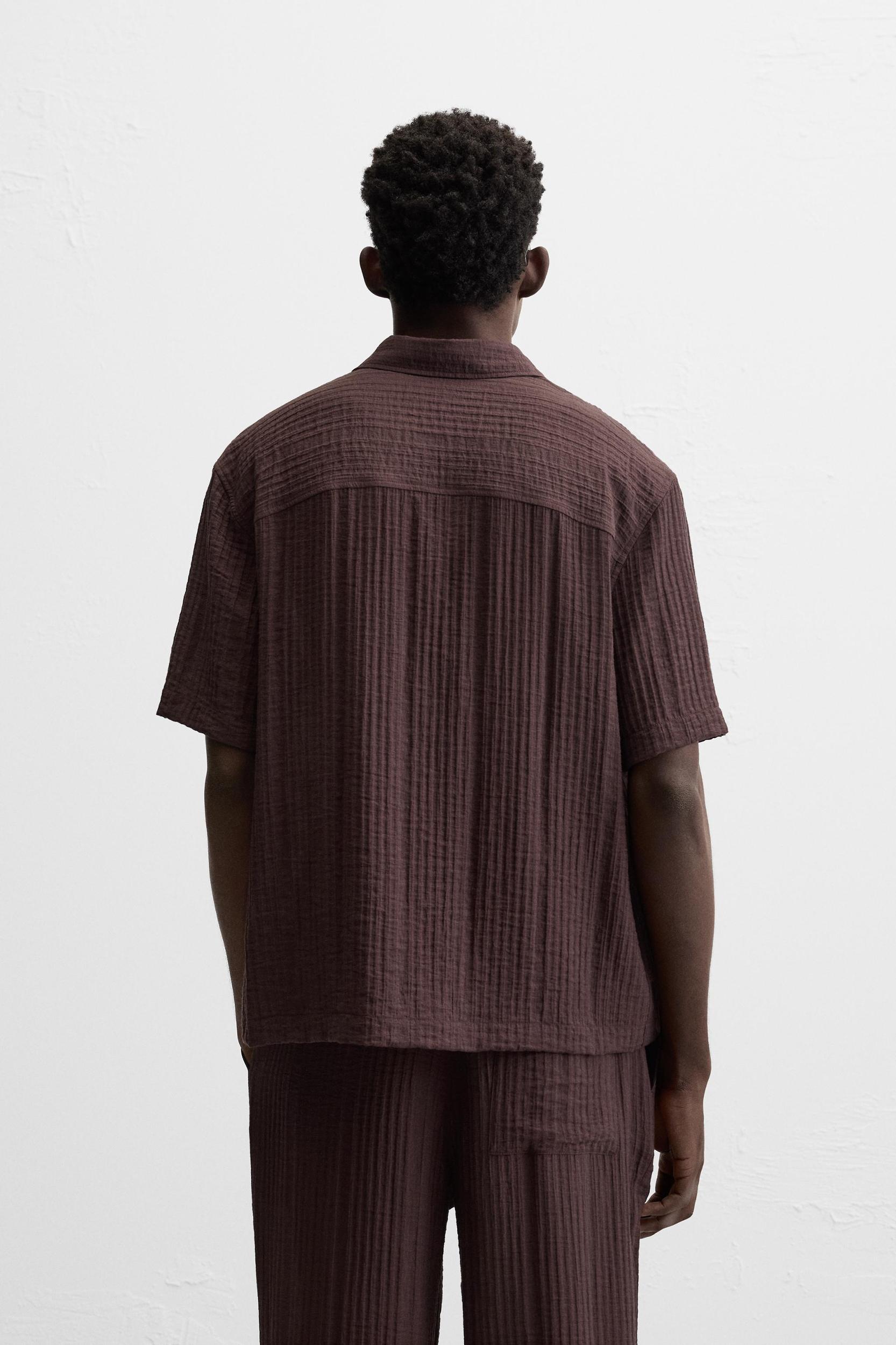 STRIPED JACQUARD SHIRT Product Image