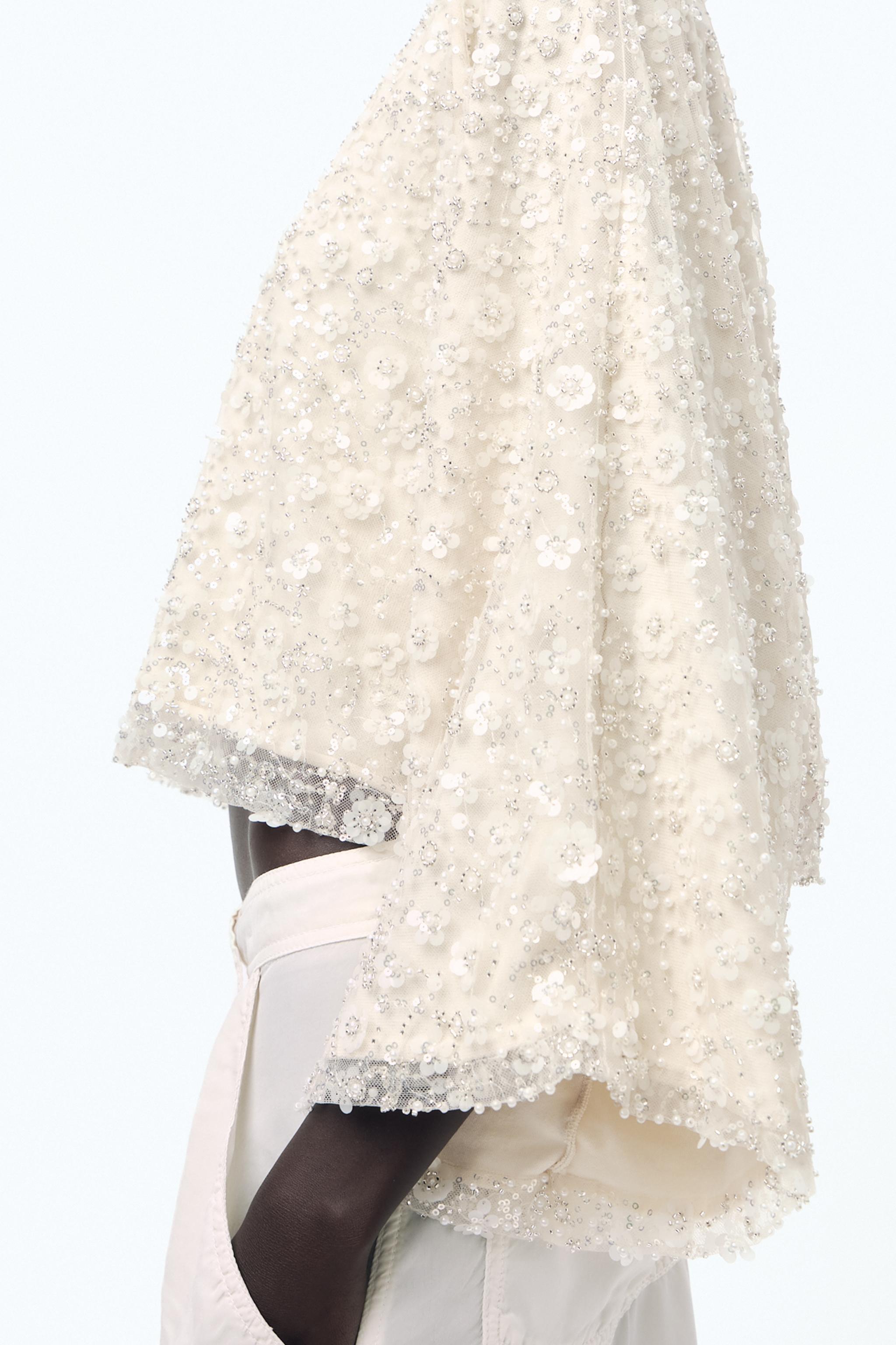 BEADED SEQUIN JACKET Product Image