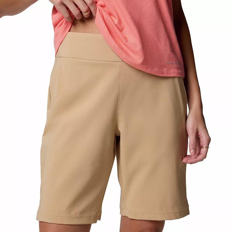 Women's Columbia All Seasons 9-in. Long Shorts, Size: XXL, Black Product Image