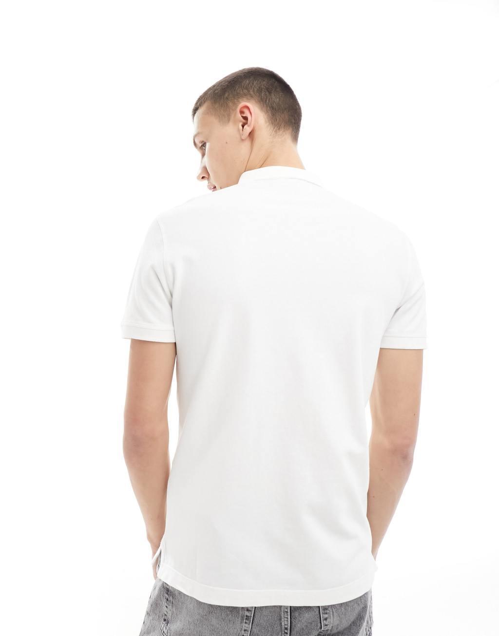 AllSaints Reform polo shirt white Product Image