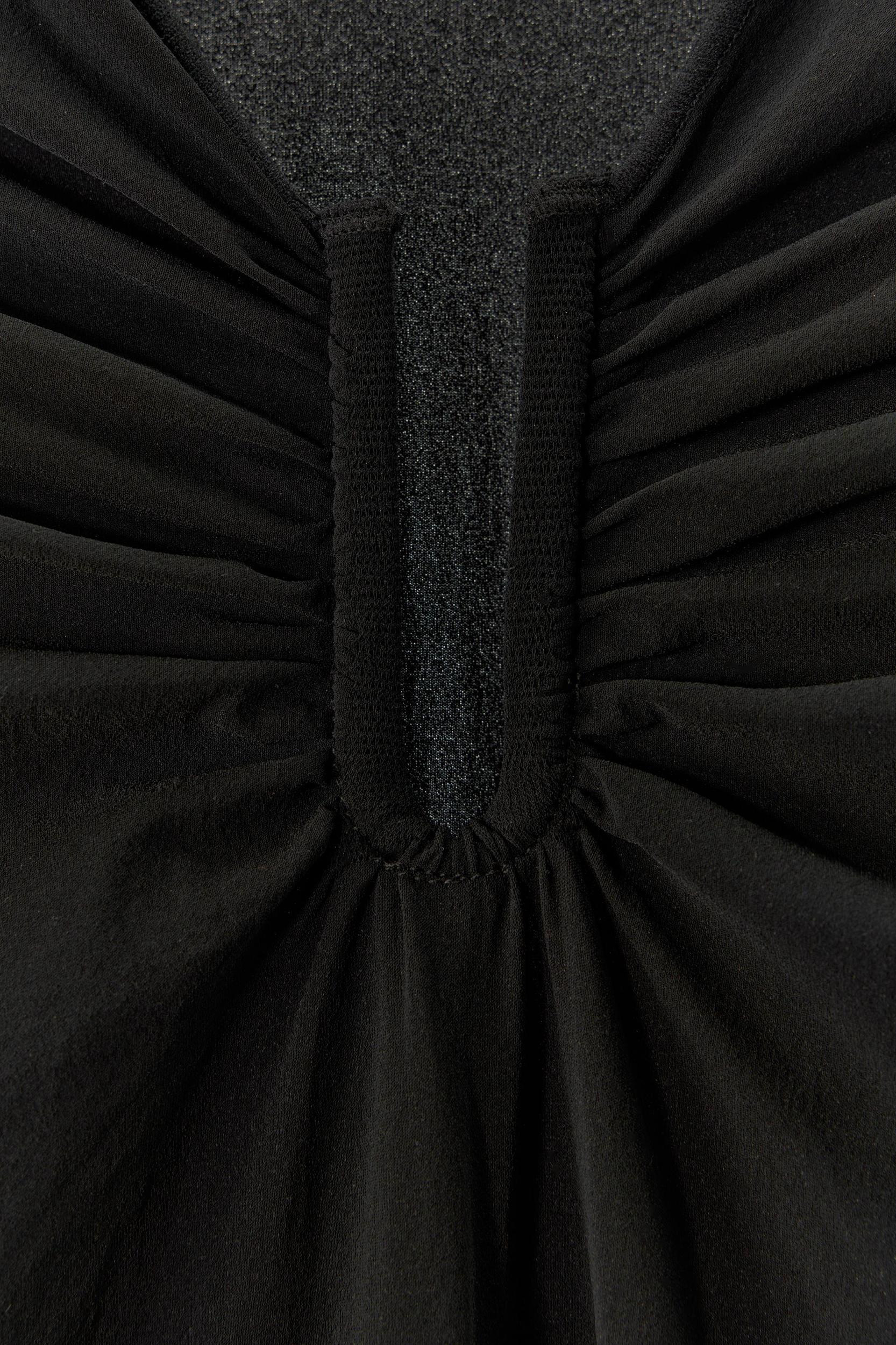 STOCKING BODYSUIT WITH METAL APPLIQUÉ Product Image
