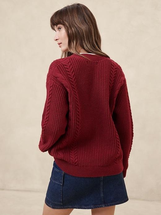 Cable Cardigan Product Image