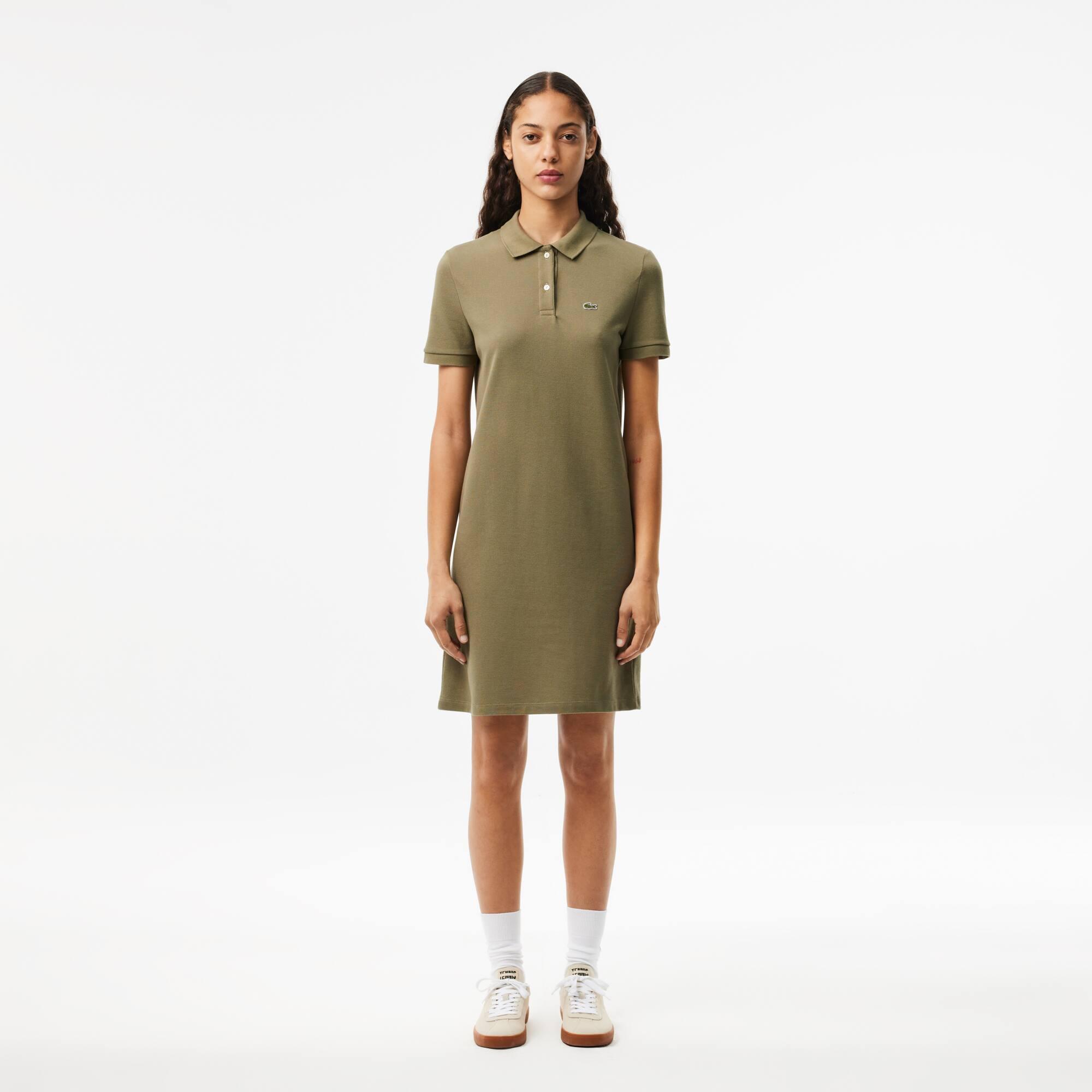 Supple Petit Piqué Polo Dress Product Image