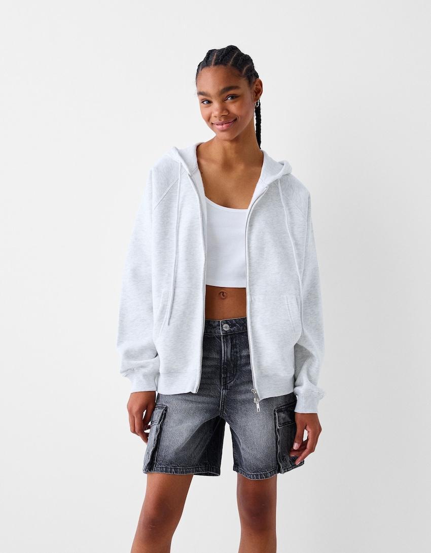 Zip-up hoodie Product Image