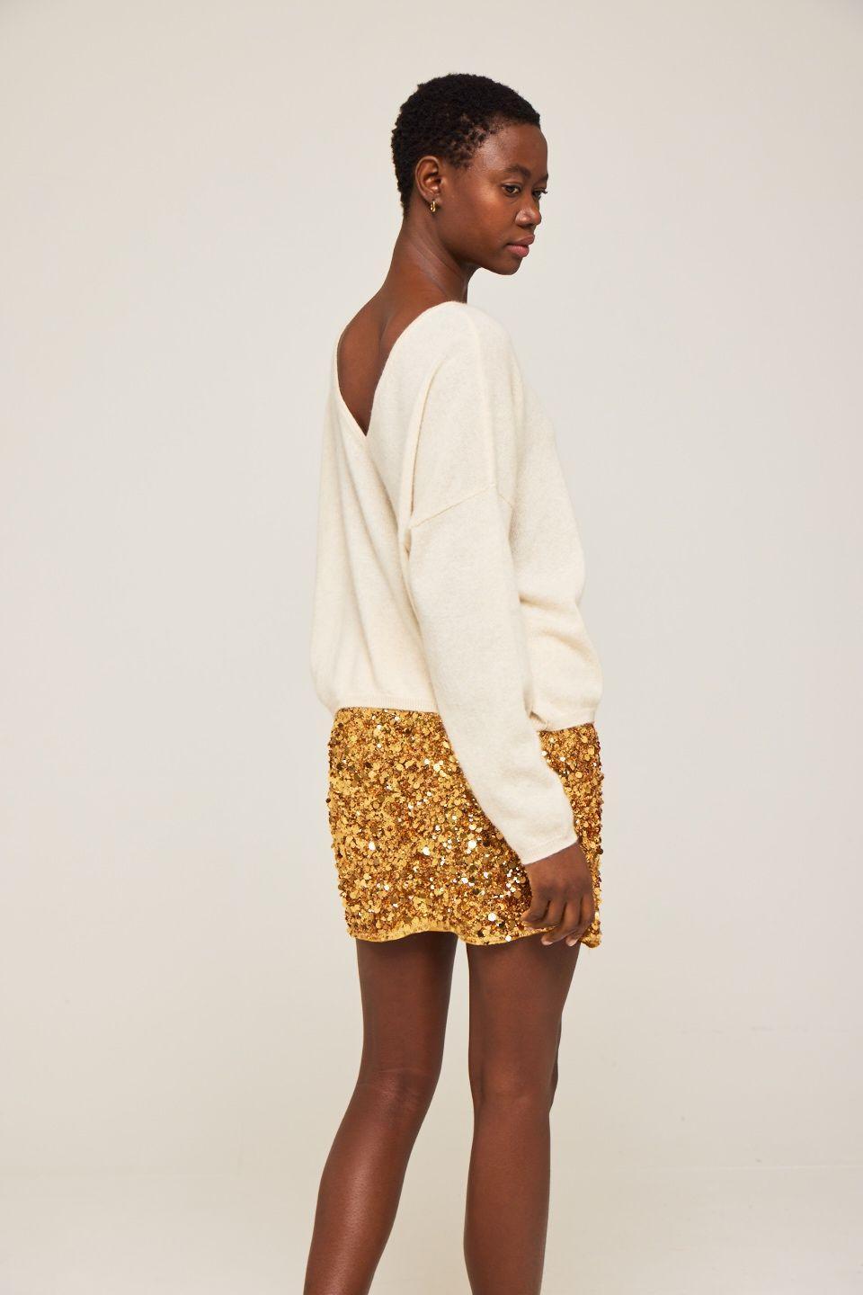 Leyla Sexy Back - Cashmere Product Image