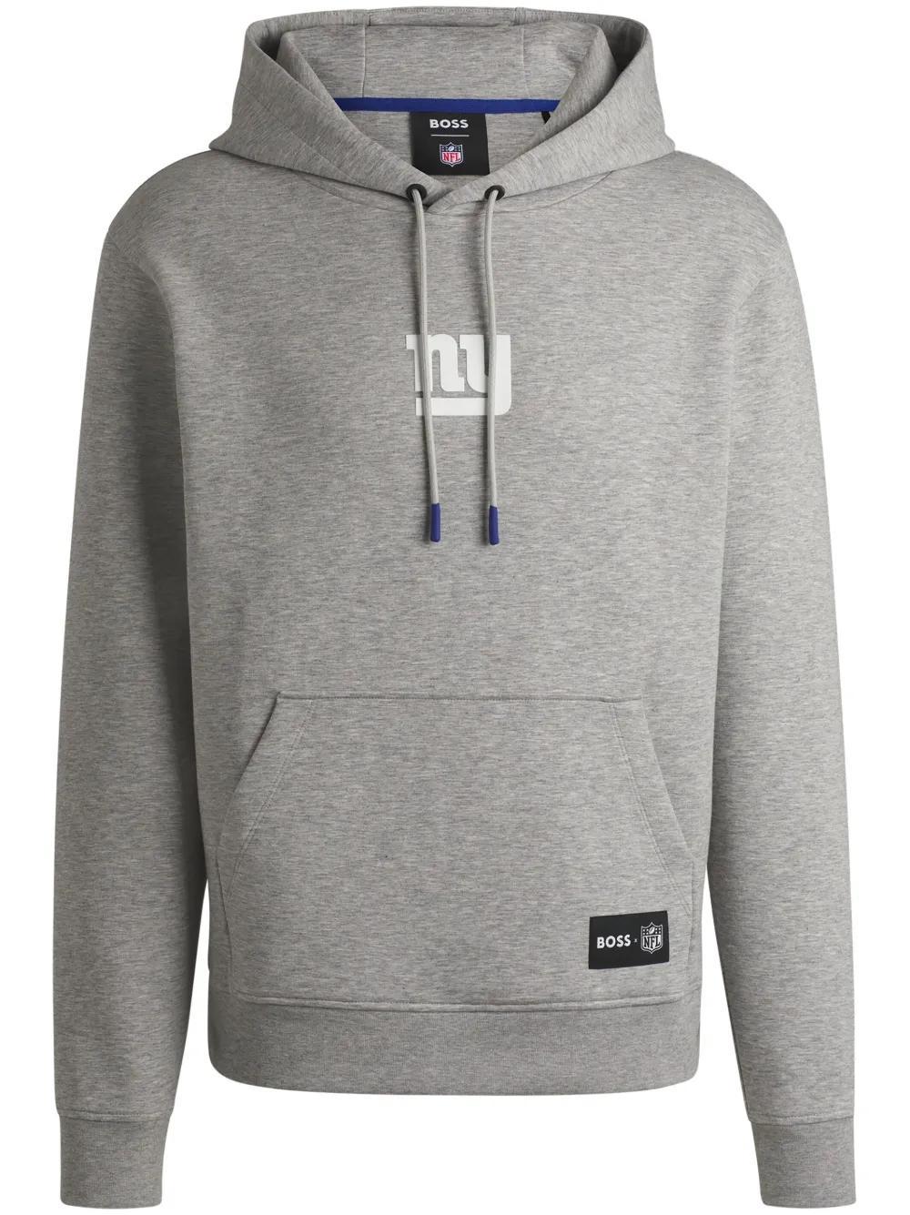 HUGO BOSS Boss X Nfl Interlock Hoodie With Special Branding In Giants Product Image