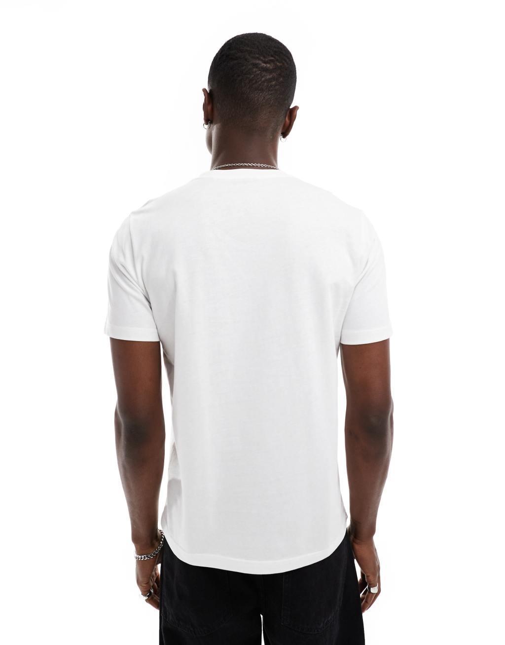 PS Paul Smith T-shirt with skull print in white Product Image