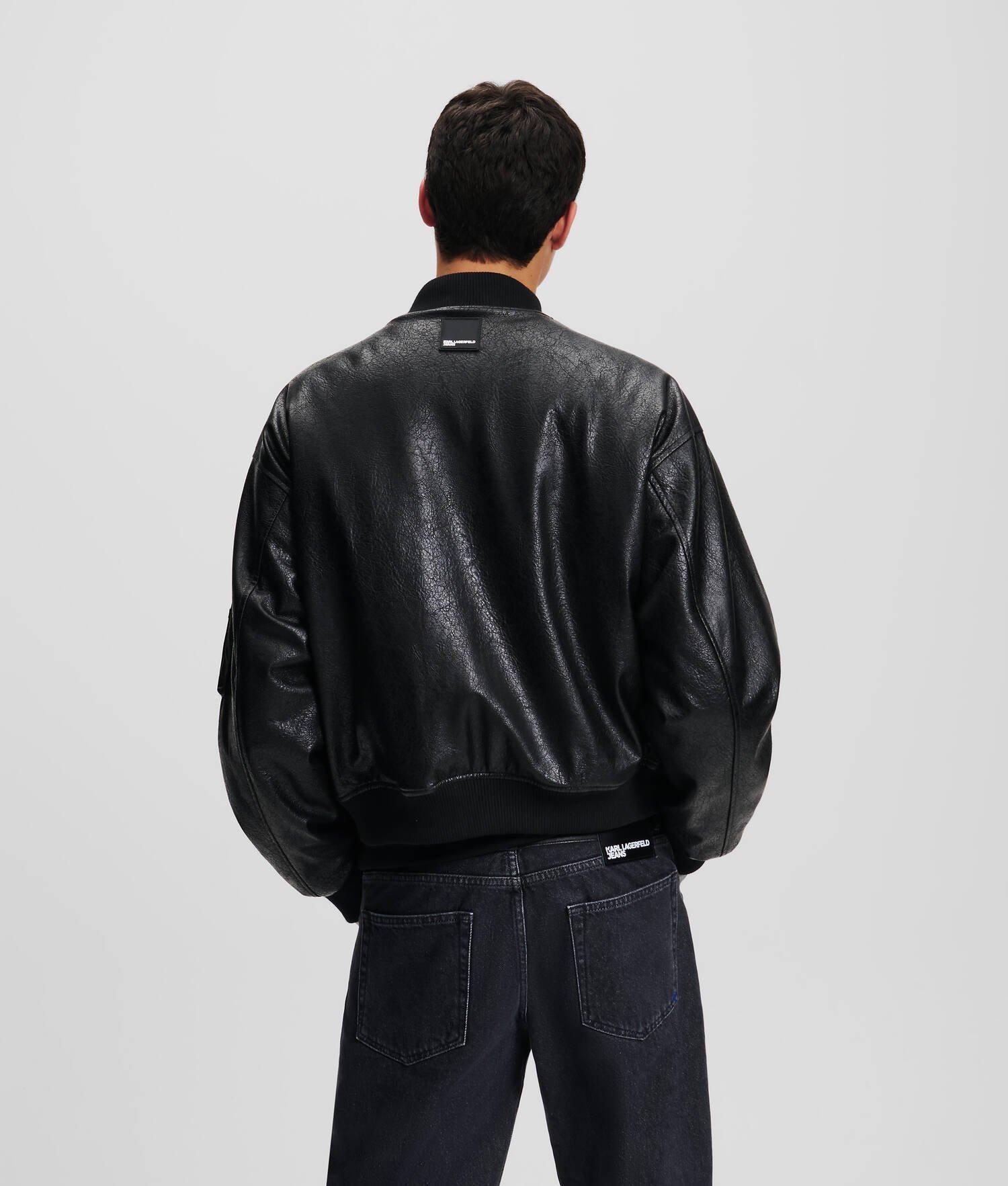 KLJ COATED BOMBER JACKET Product Image