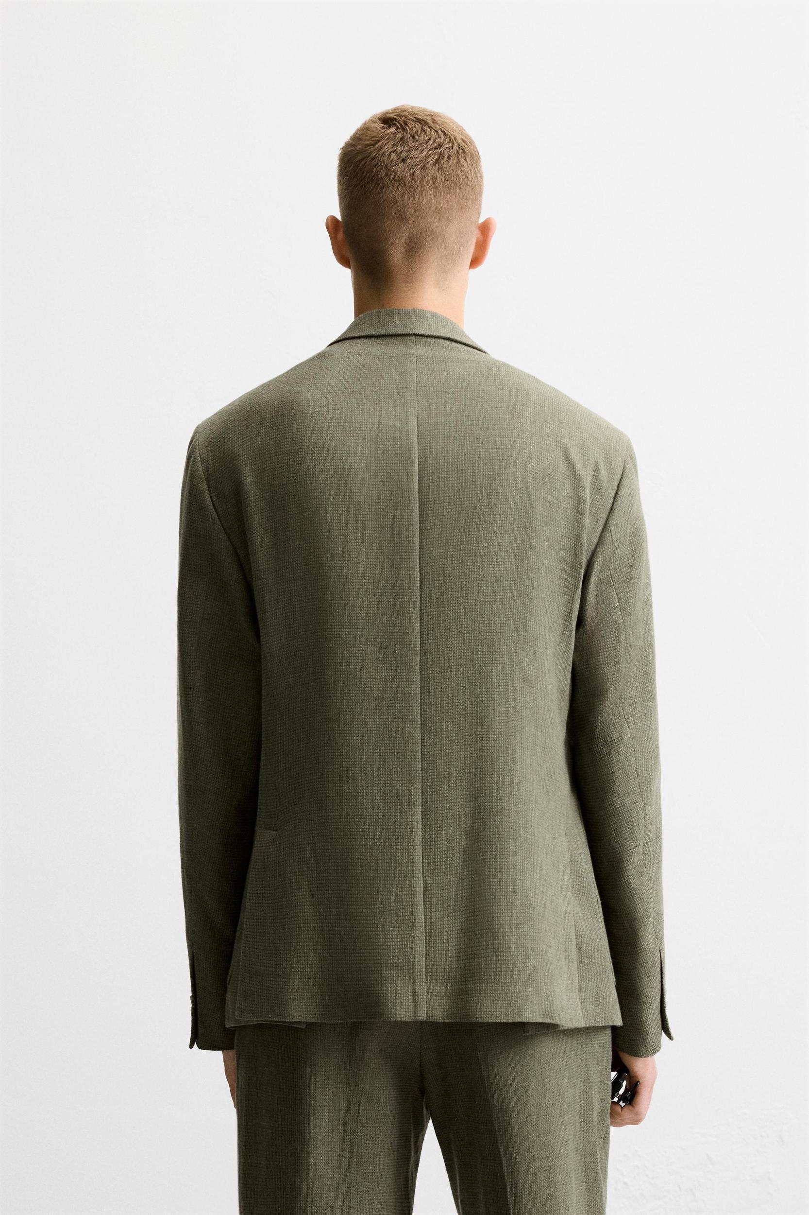 COTTON - LINEN SUIT JACKET Product Image