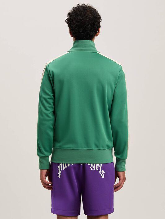 CLASSIC LOGO BOMBER TRACK JKT BURGUNDY - Product Image