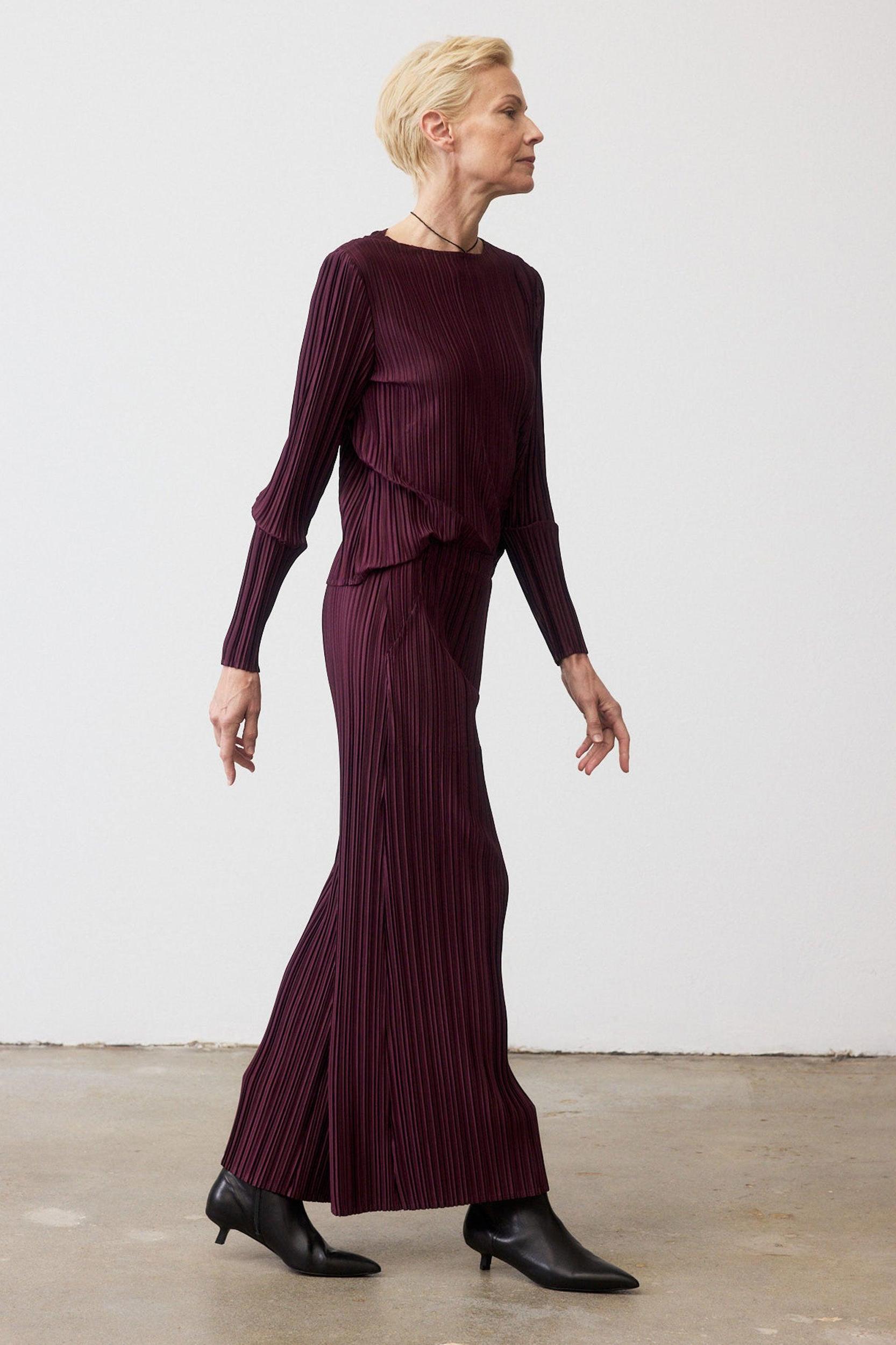 Relaxed Pleated Top Product Image