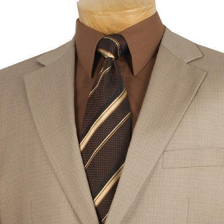 (Limited Sizes) Regular Fit 2 Piece Beige Suit Product Image