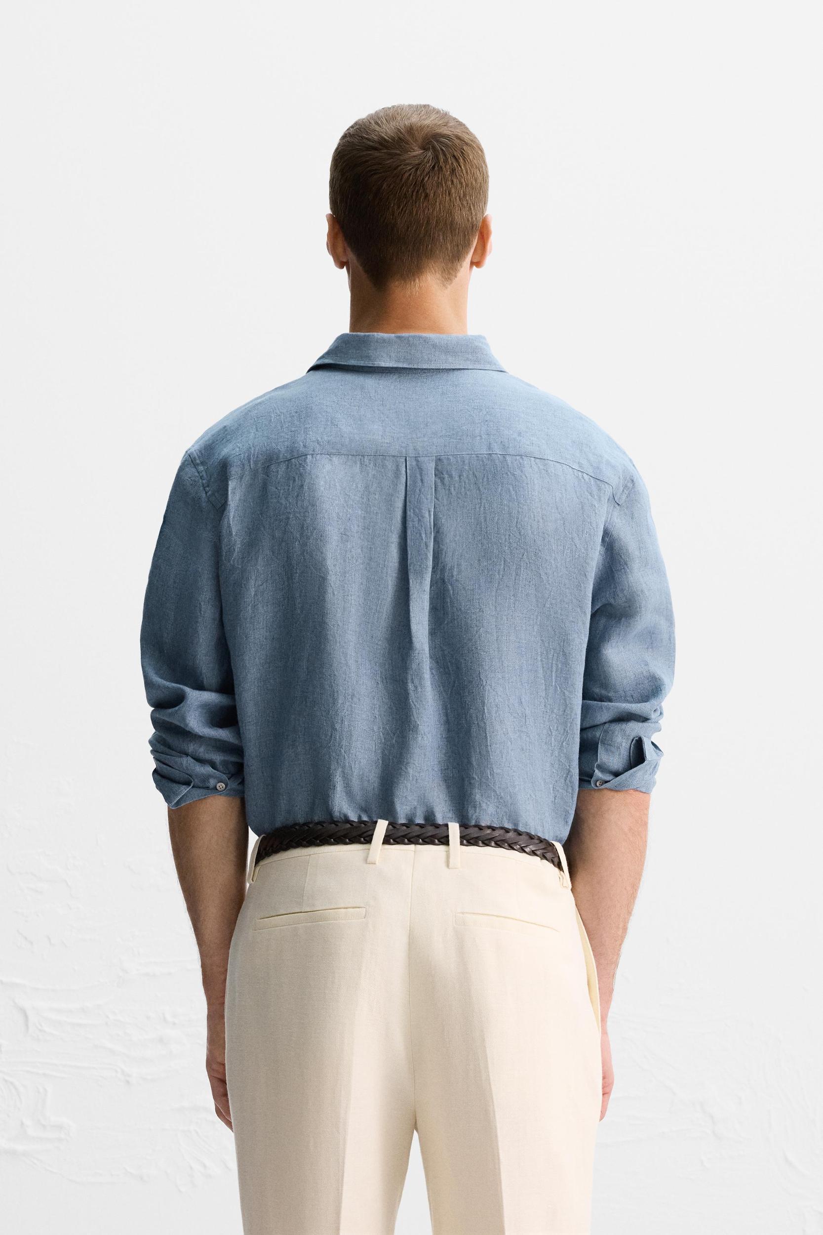 100% LINEN LIMITED EDITION SHIRT Product Image