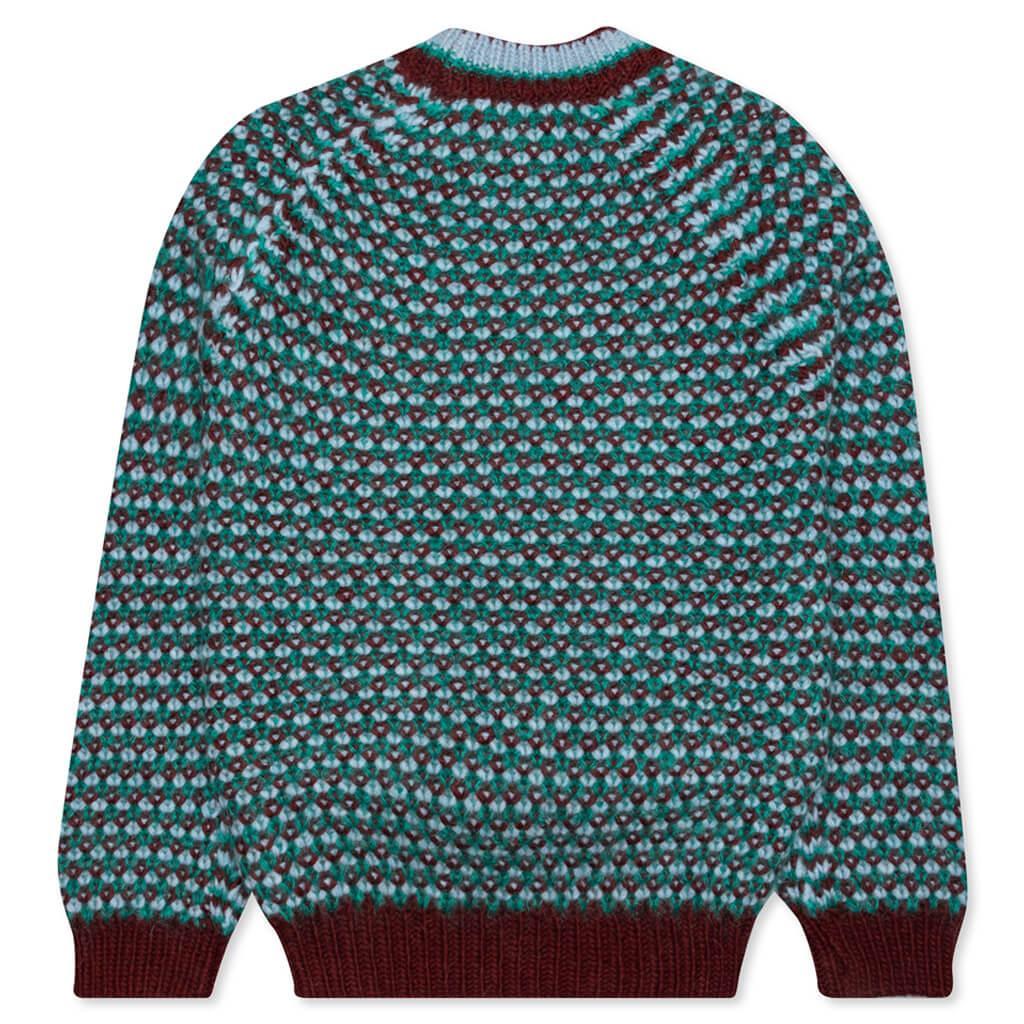 L/S Crewneck Sweater - Mint Male Product Image