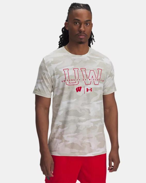 UA Performance Cotton Camo Collegiate Mens T-Shirt Product Image