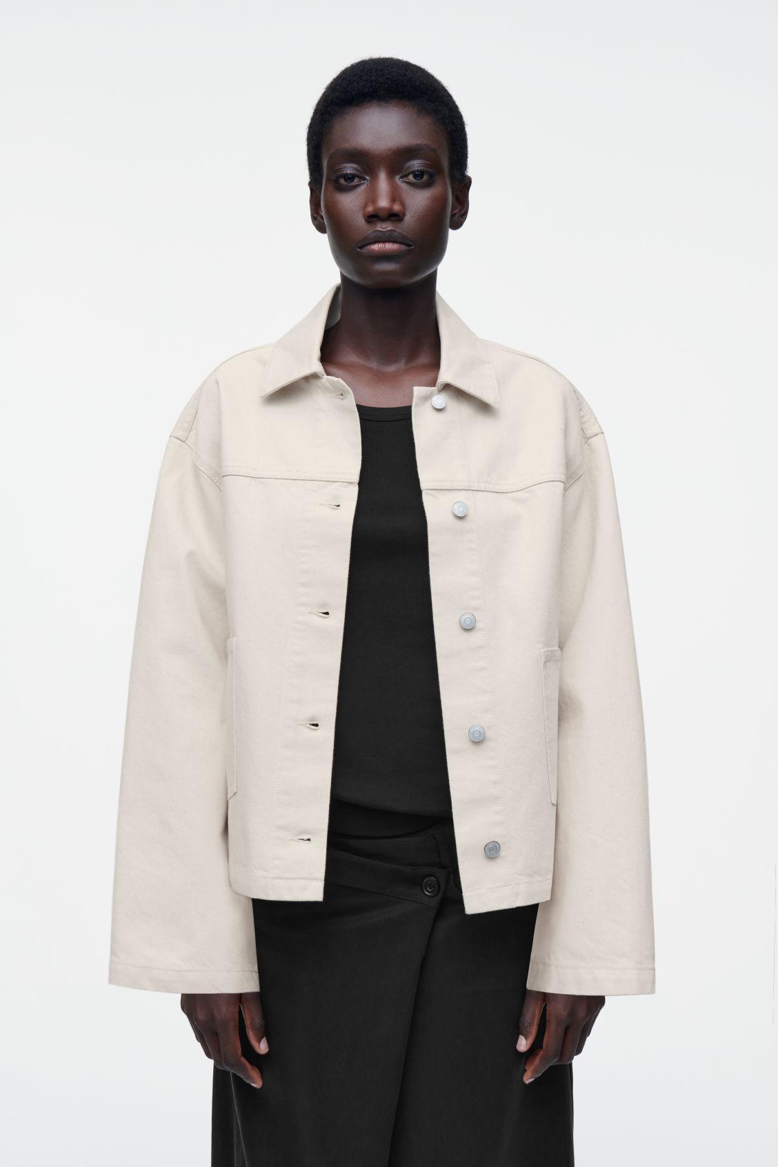 BOXY DENIM JACKET Product Image