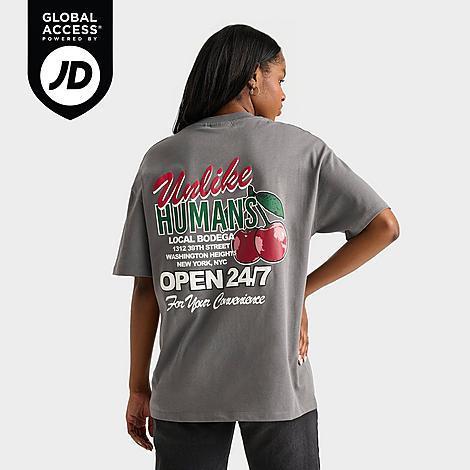 Unlike Humans Womens Cherry T-Shirt Product Image