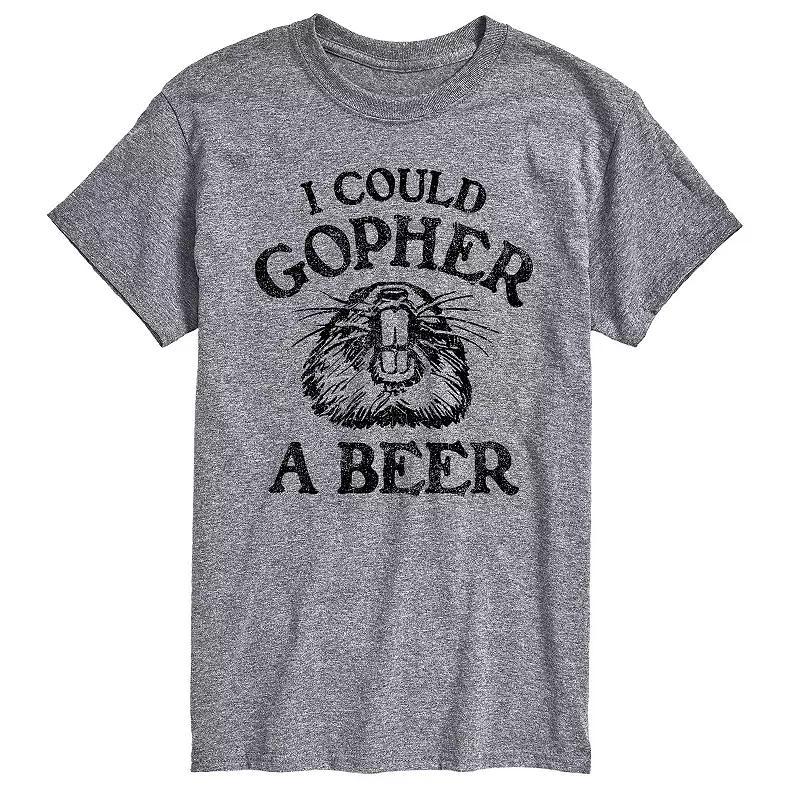 Mens I Could Gopher A Beer Tee Product Image