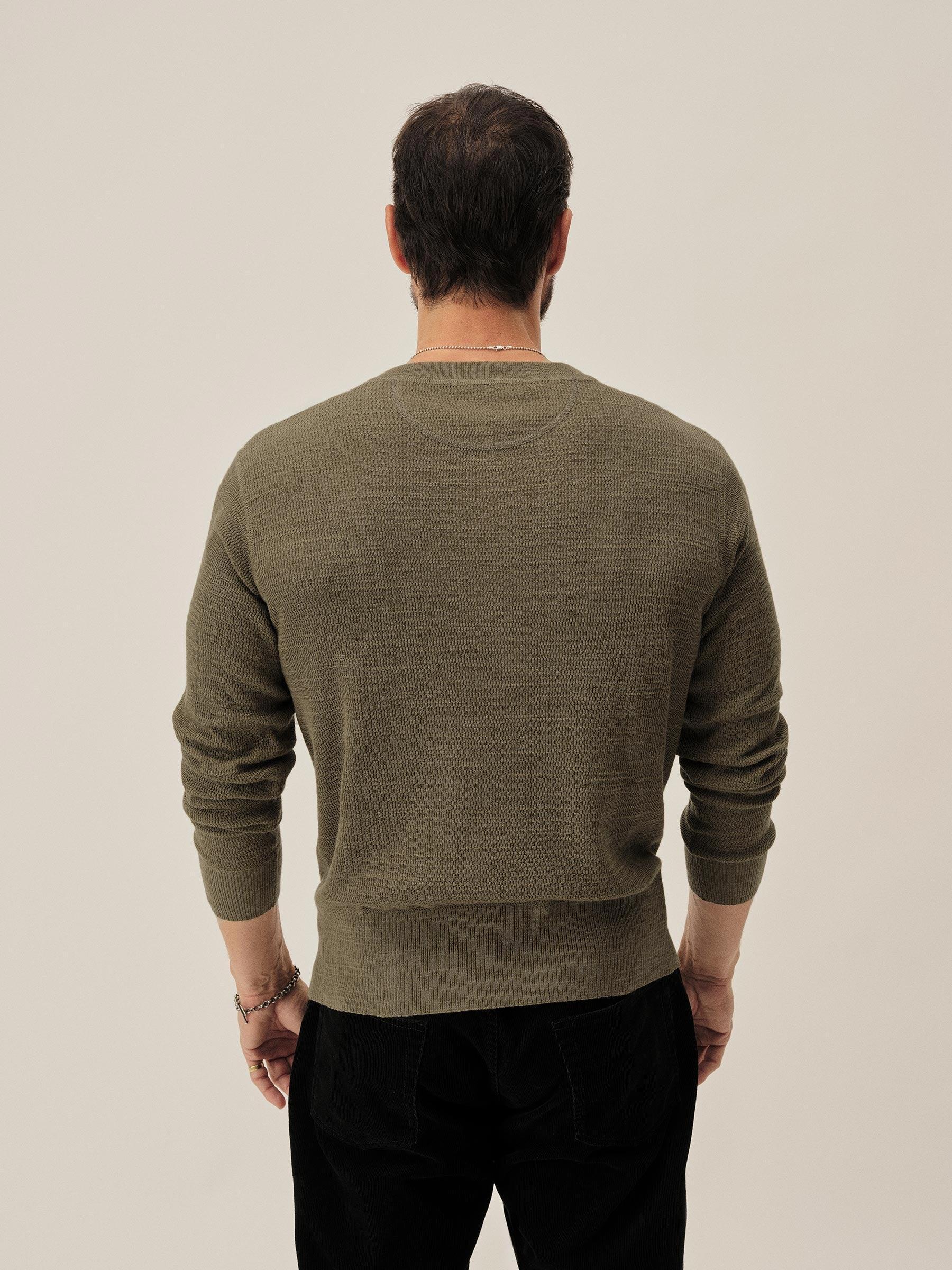 Olive Daybreak Knit Rower Product Image