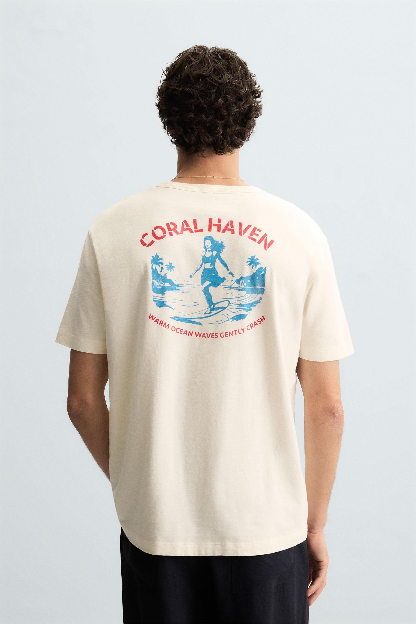 CONTRAST GRAPHIC T-SHIRT Product Image