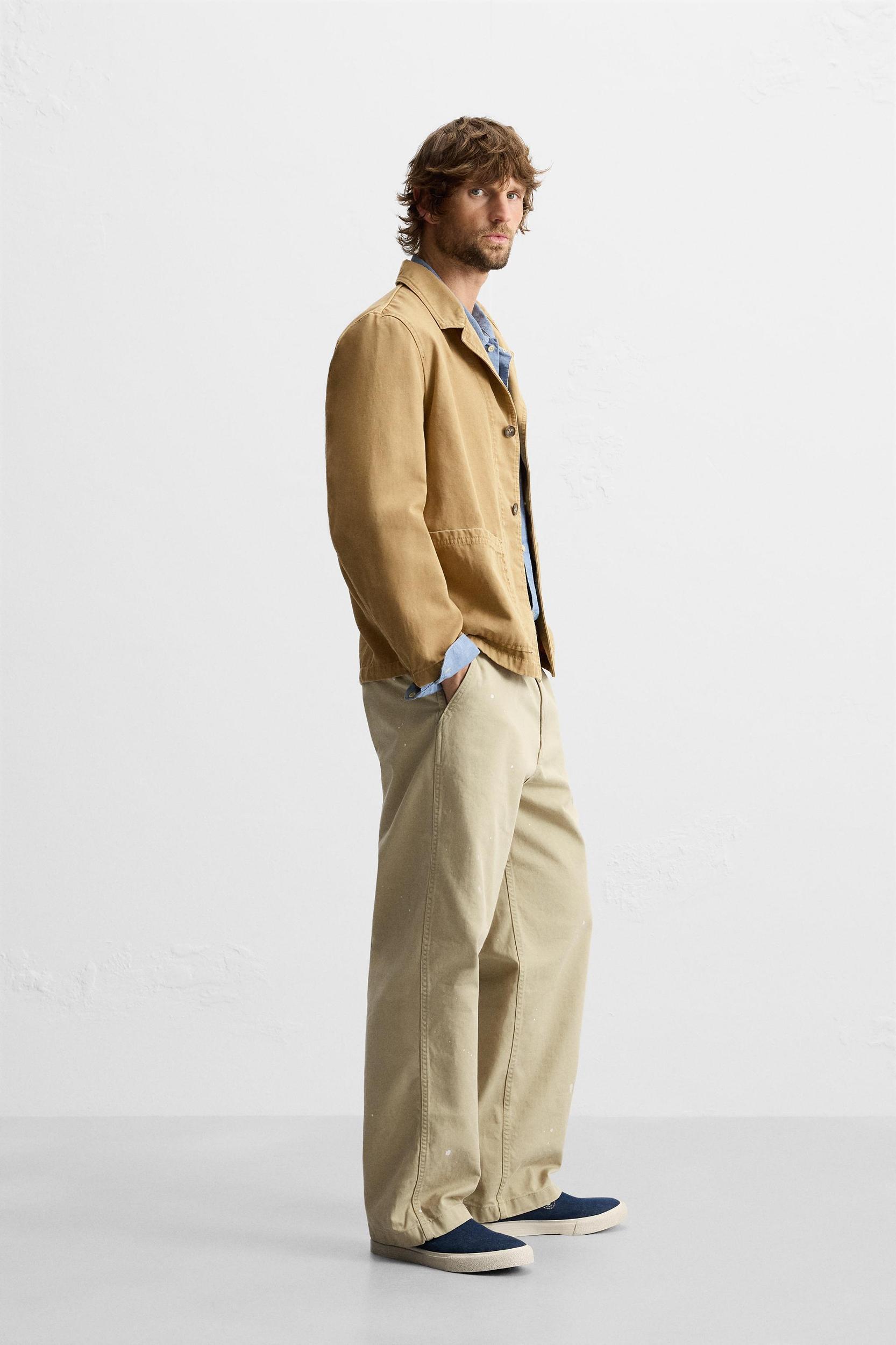 PAINT SPLATTER CHINO PANTS Product Image