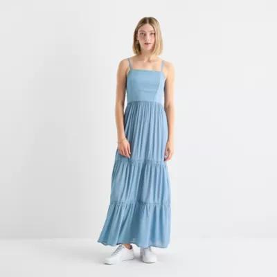 Secret Charm Womens Sleeveless Maxi Dress Juniors Product Image