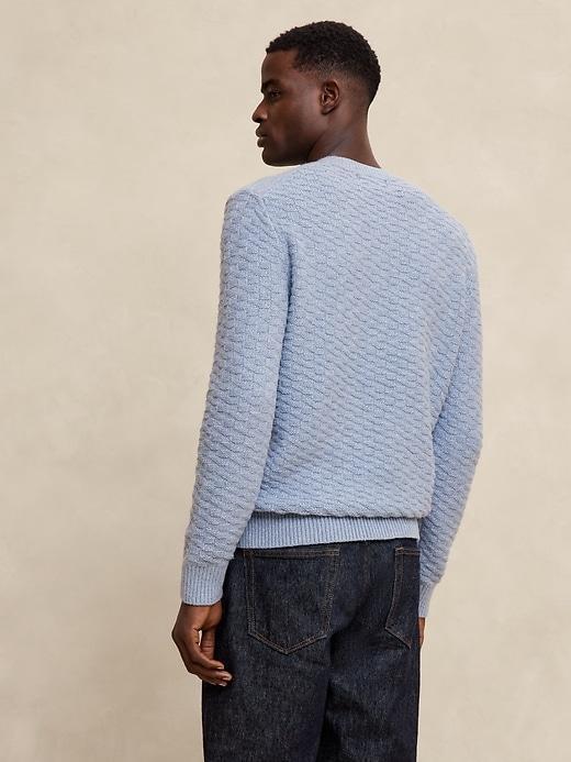 Geometric Textured Sweater Product Image