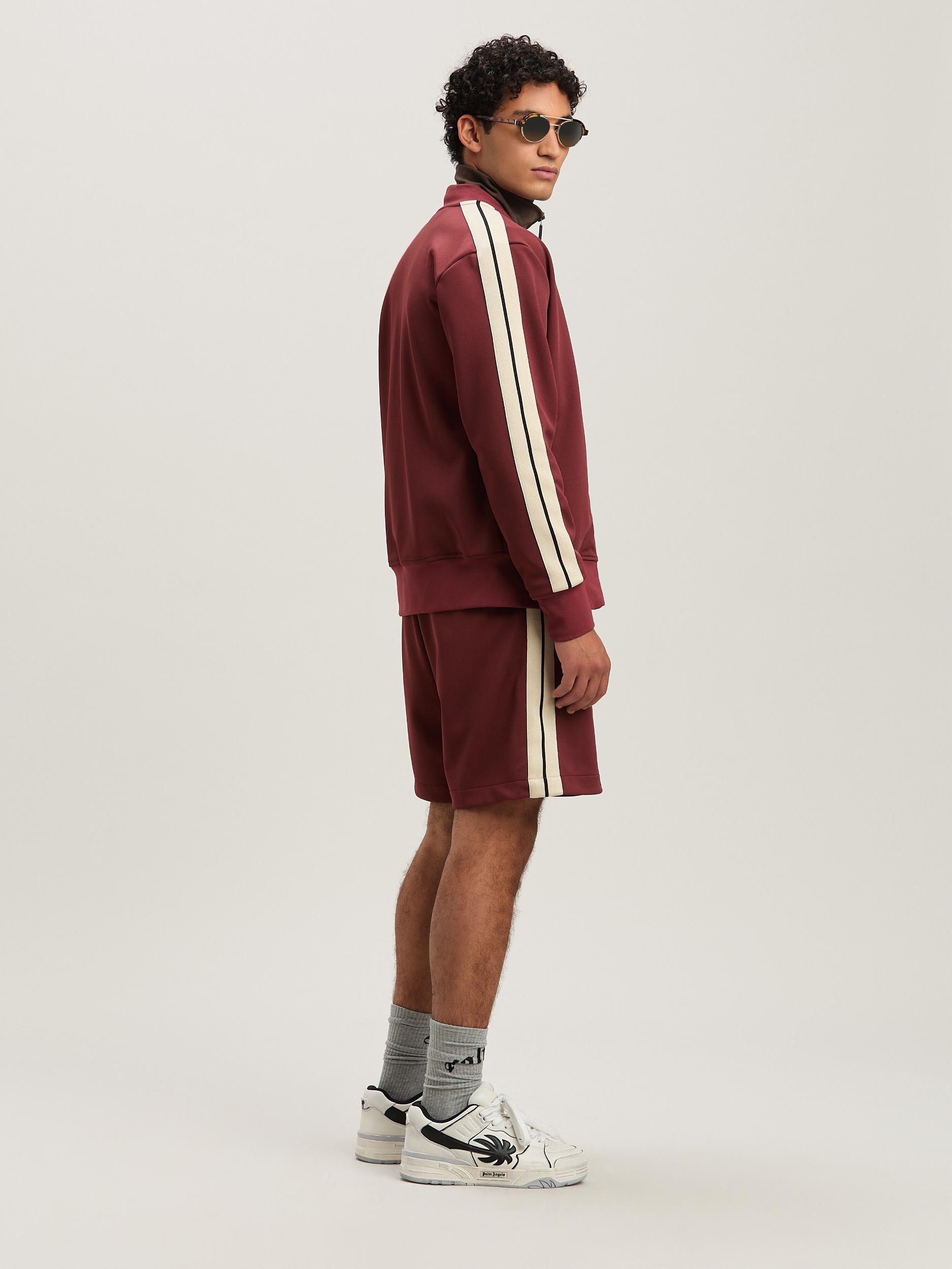 CLASSIC LOGO BOMBER TRACK JKT BURGUNDY - Product Image