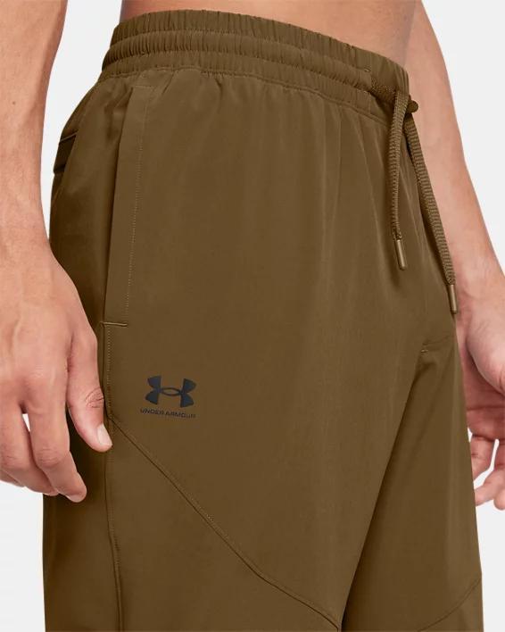 Men's Under Armour Vibe Woven Joggers, Size: XL, Coyote Product Image
