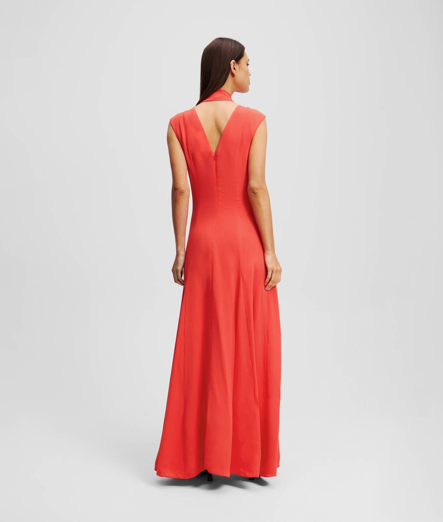 RUFFLE-DETAIL DRESS Product Image