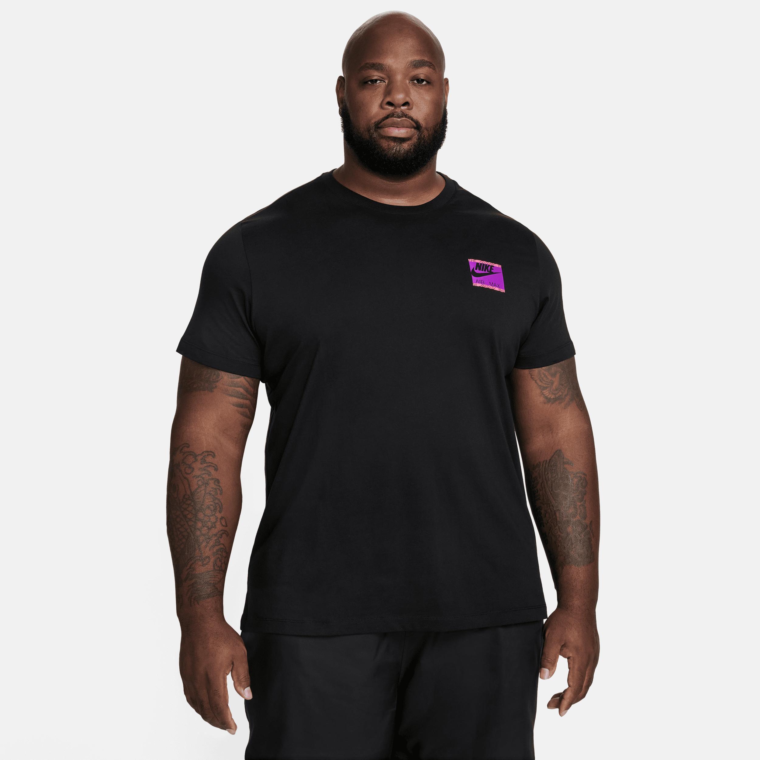 Nike Mens Nike NSW AM Day LBR Air T-Shirt - Mens Black Product Image