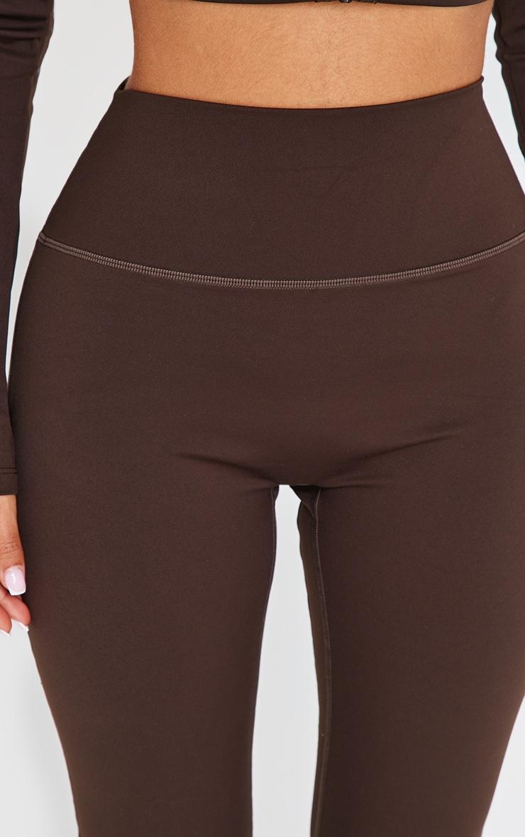 Petite Espresso Sculpt High Waist Gym Leggings Product Image