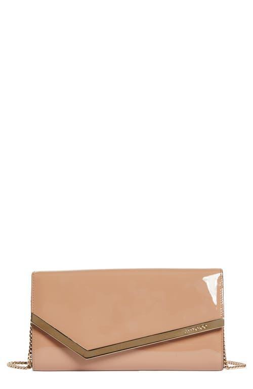 Womens Emmie Patent Leather Clutch Product Image