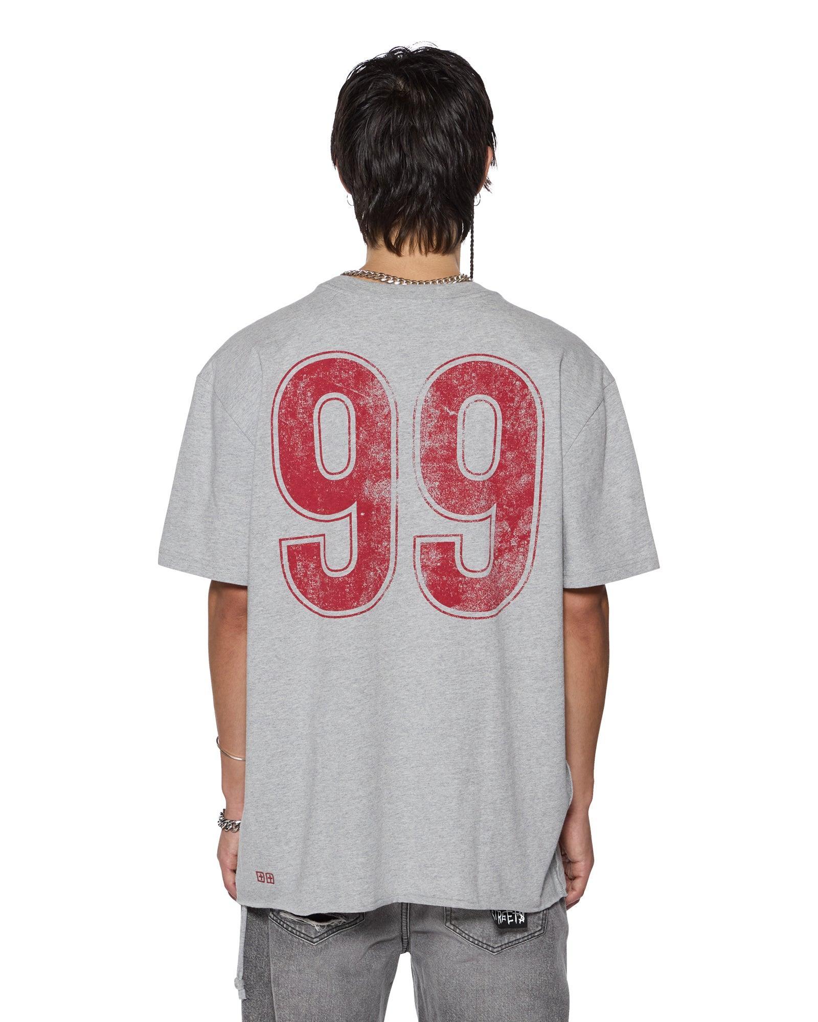 STINGER BIGGIE SS TEE GREY MARLE Male Product Image