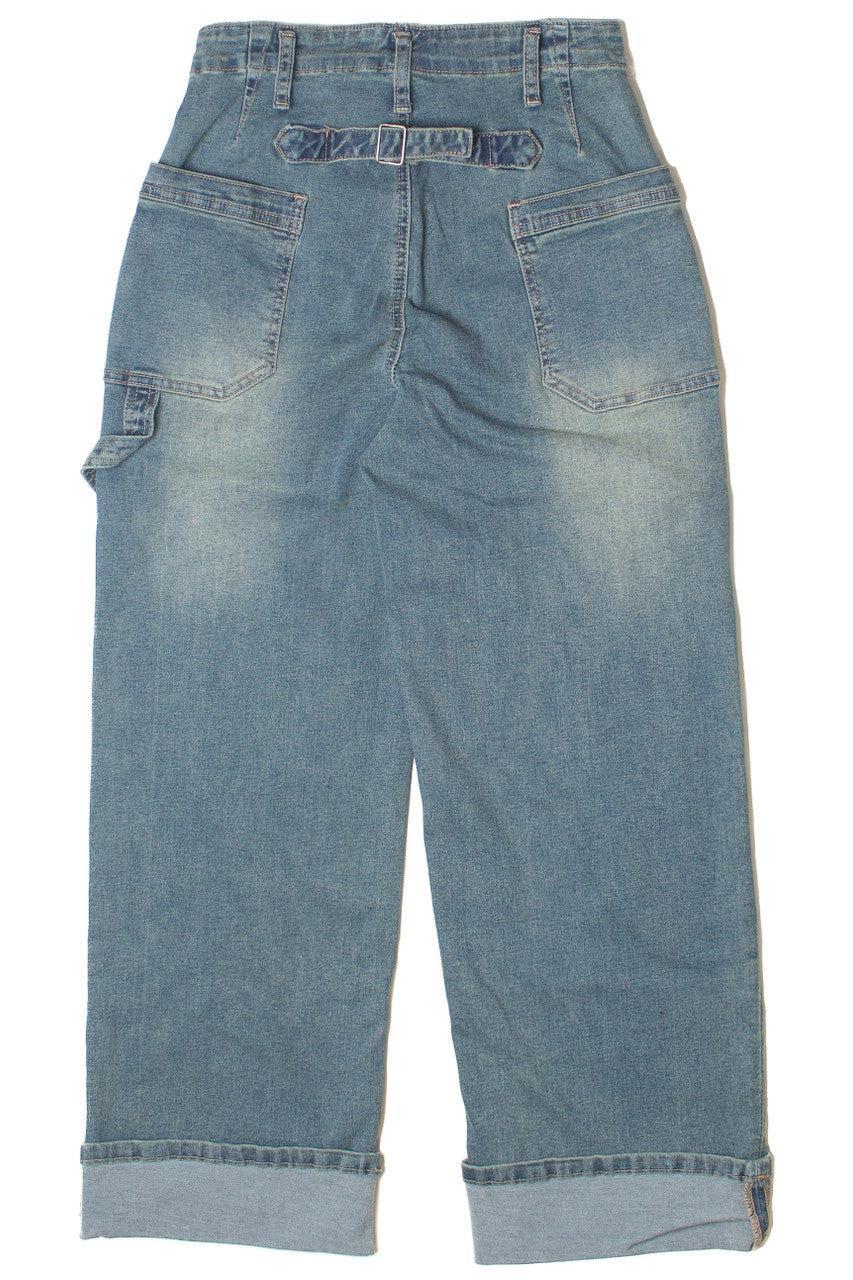 Cuffed Buckle Back Carpenter Jeans Product Image