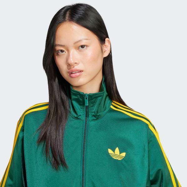 adidas Adicolor Classic Firebird Loose Track Top Black M Womens Product Image