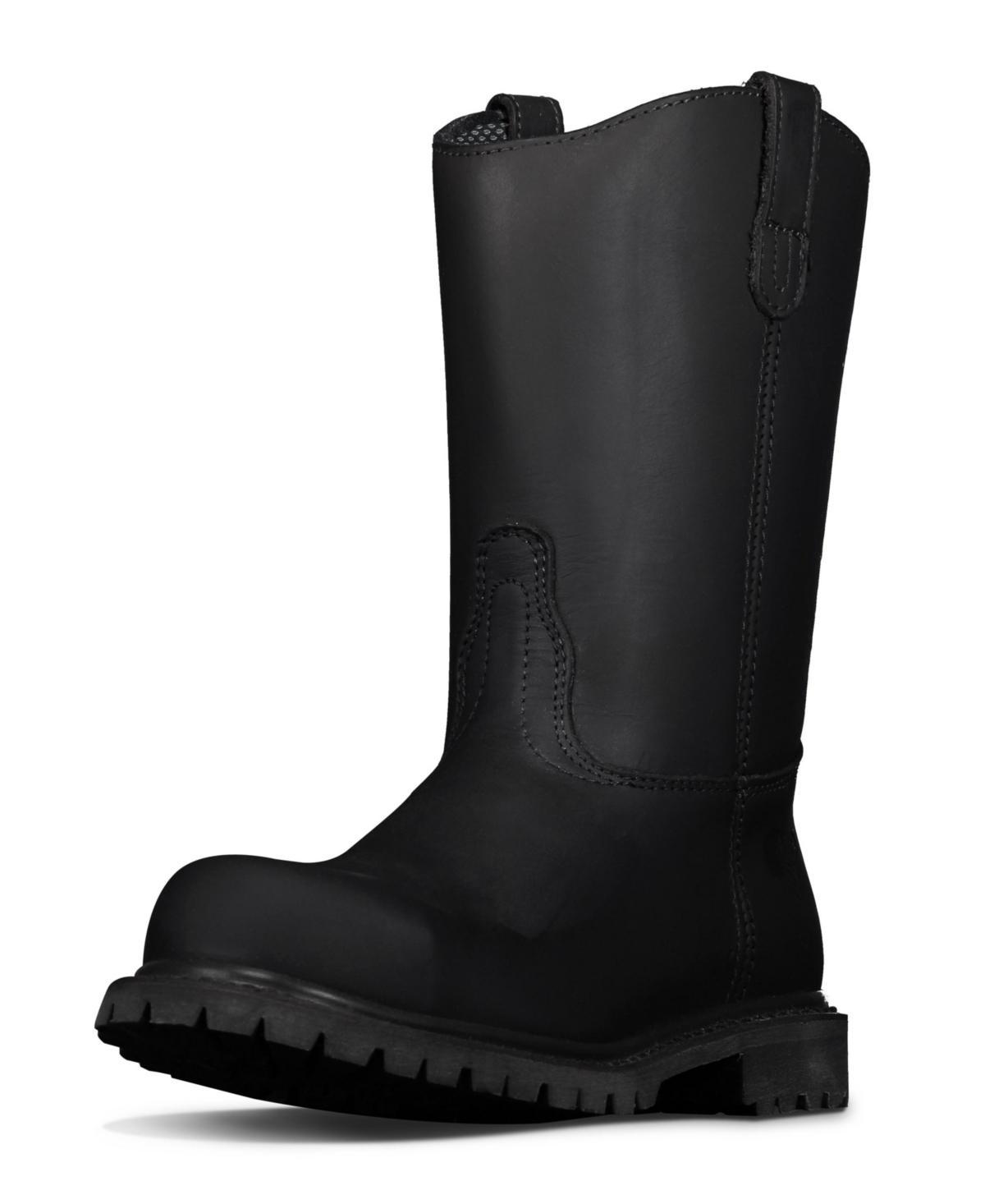 Berrendo Mens 10” Wellington Steel Toe Work Boots for Men – Electrical Hazard – Oil and Slip Resistant Product Image