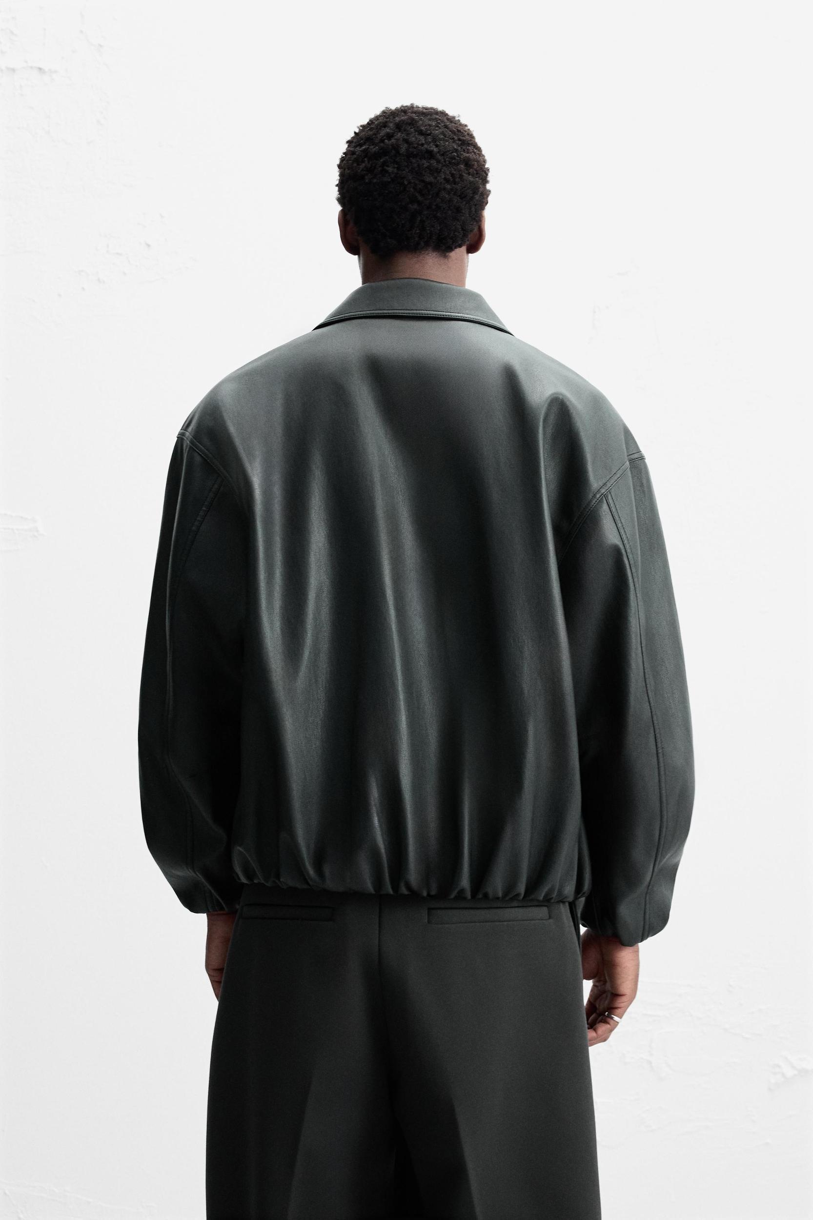 FAUX LEATHER JACKET Product Image