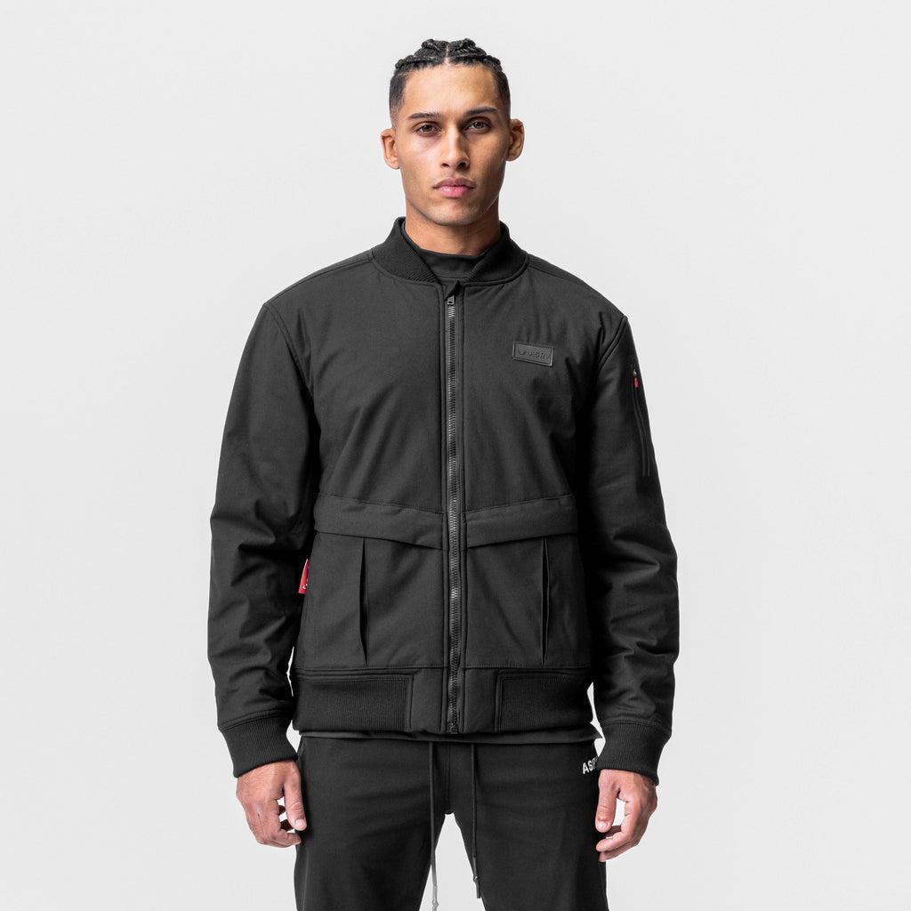 0677. Kinterra™ Weatherproof Bomber Jacket - Black Product Image