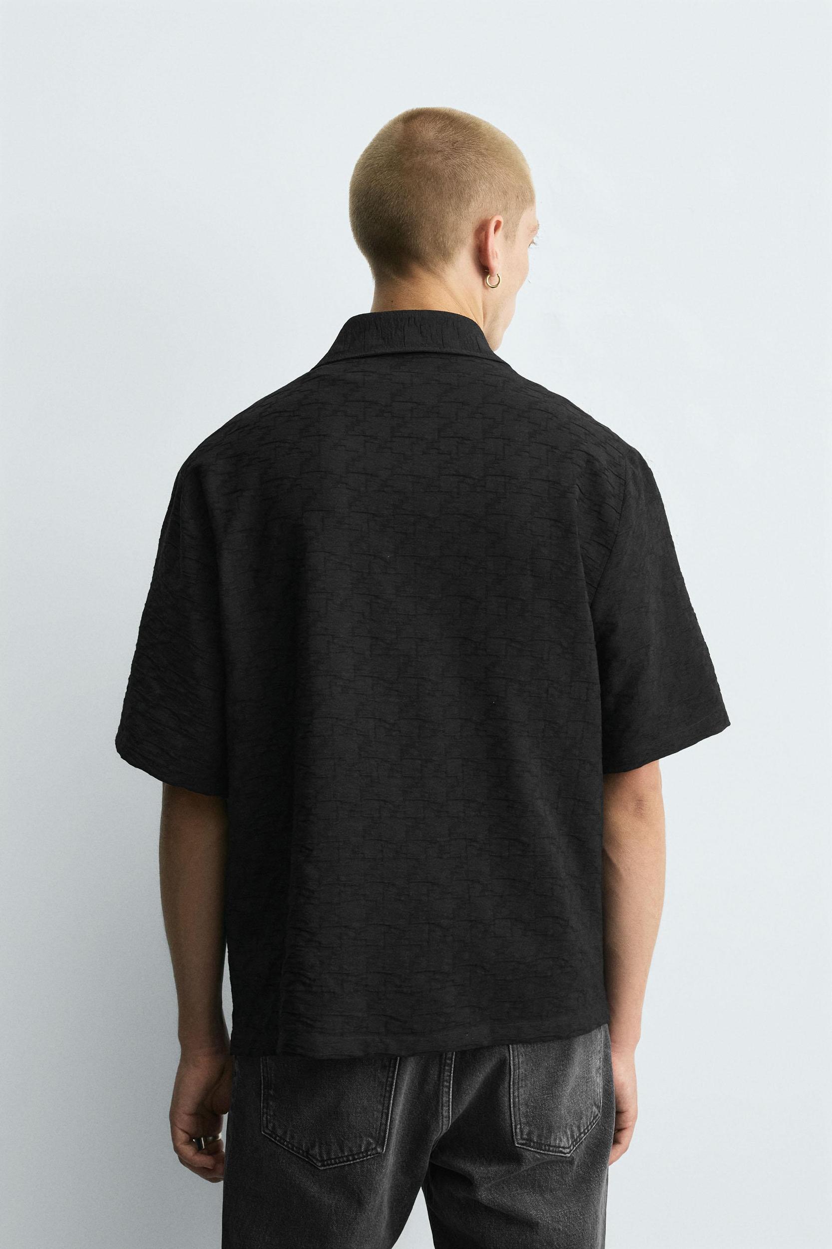 GEOMETRIC JACQUARD SHIRT Product Image