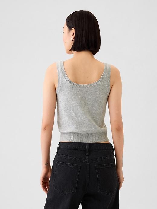 CashSoft Cropped Tank Top Product Image